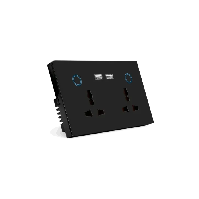 Universal Socket Usb Dual Universal Sockets & USB - Smart Automation Pakistan